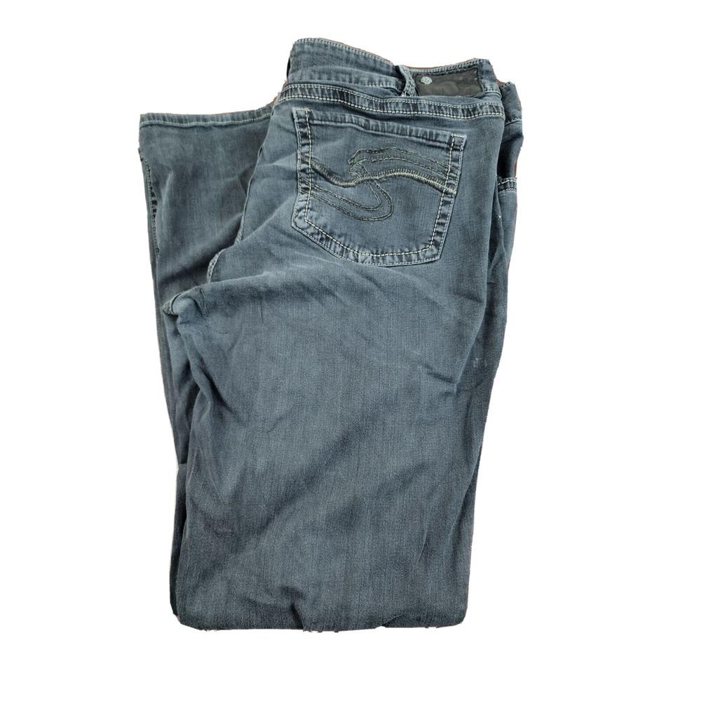 Silver Suki Black Bootcut 16/32 Womens‎ Jean 37x32